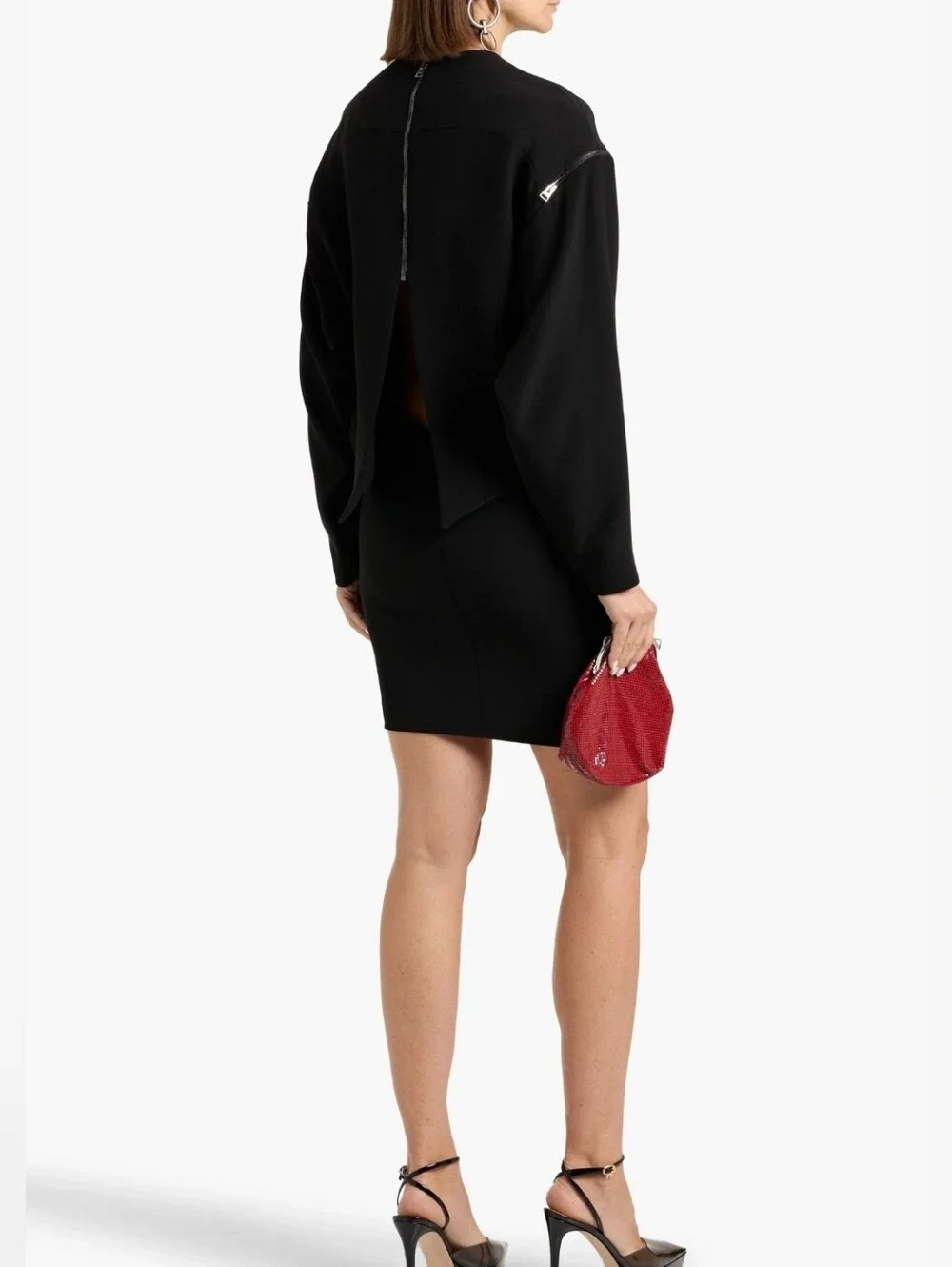 Tom Ford Crepe Cutout Mini Dress XS